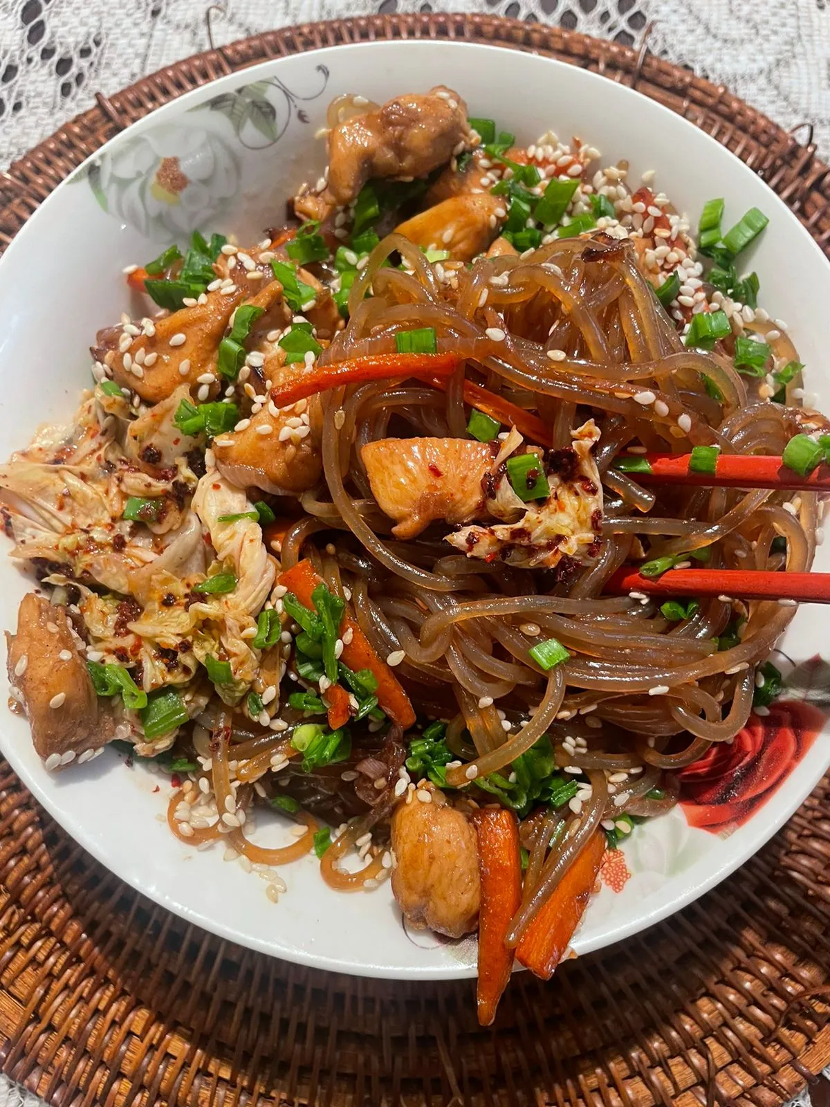 Chicken Japchae Chicken Japchae