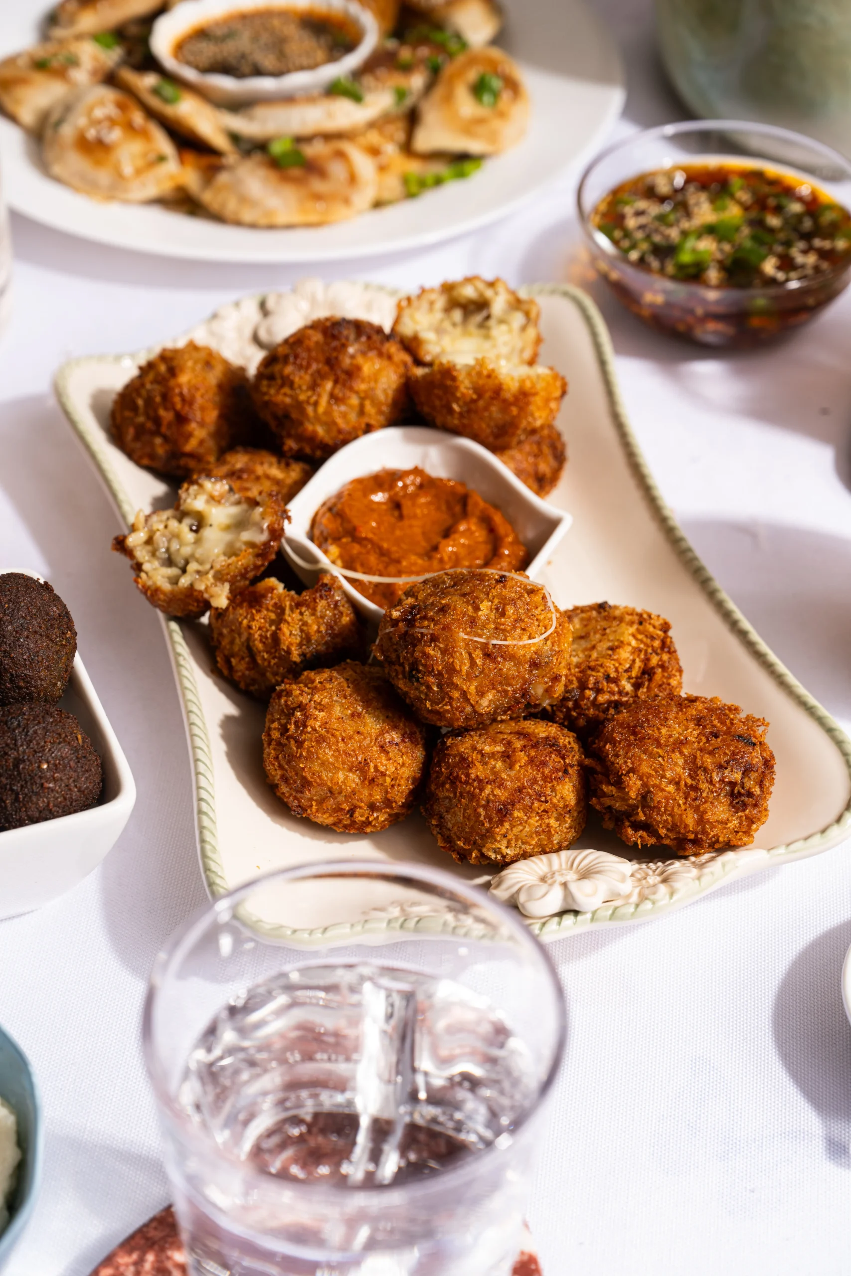 Arancini Parmesan and Mozzarella Arancini Parmesan and Mozzarella